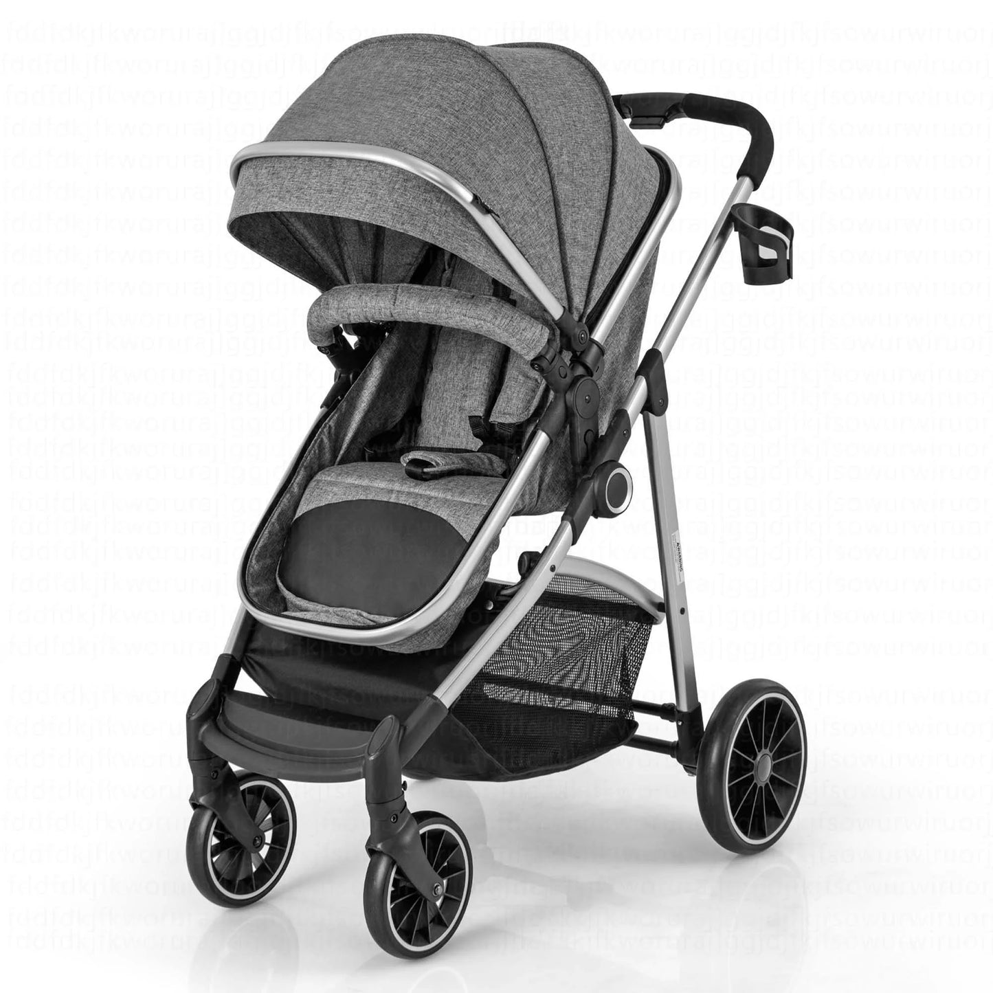 2-in-1 Convertible High Landscape Baby Stroller – Stylish Comfort for Your Little One