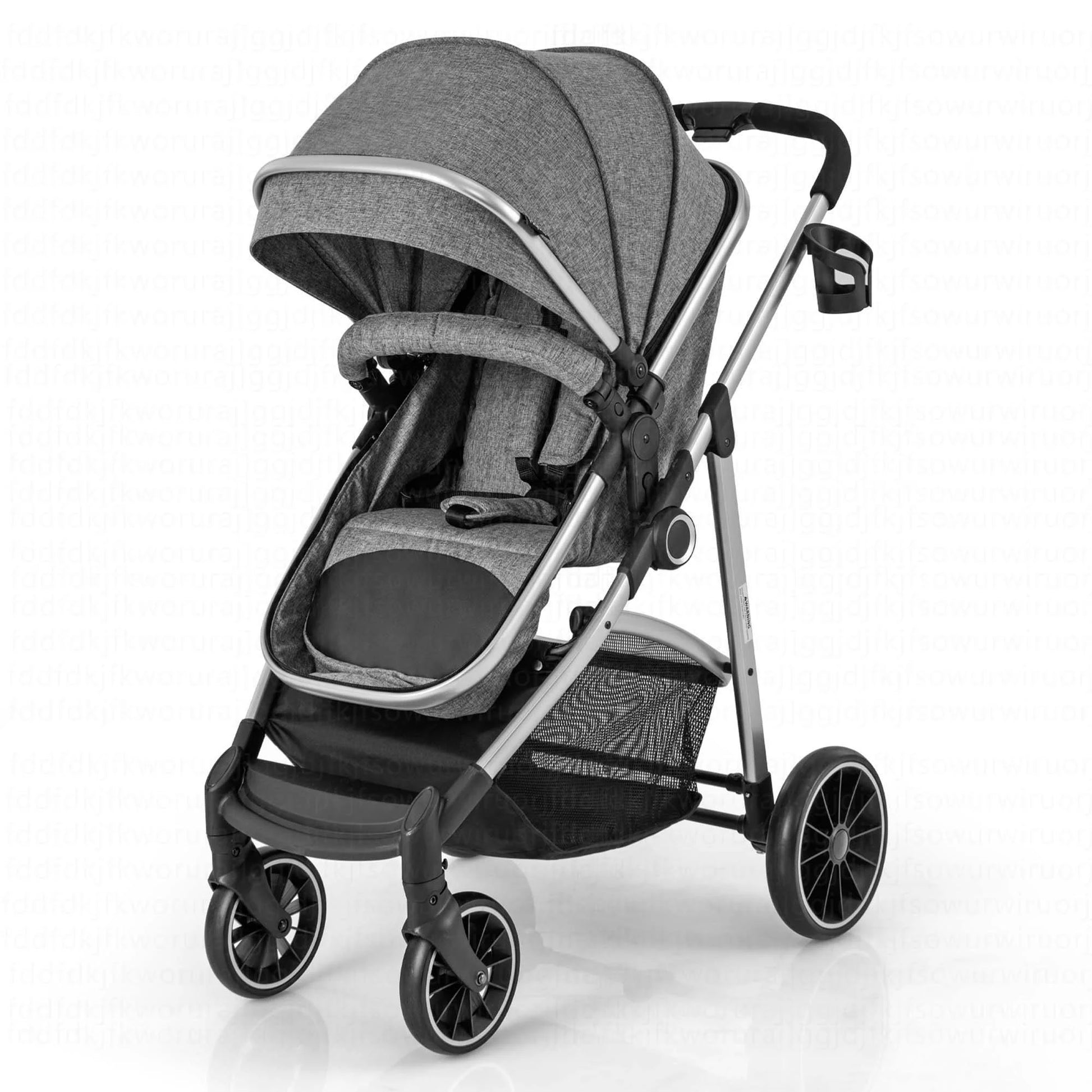 2-in-1 Convertible High Landscape Baby Stroller – Stylish Comfort for Your Little One